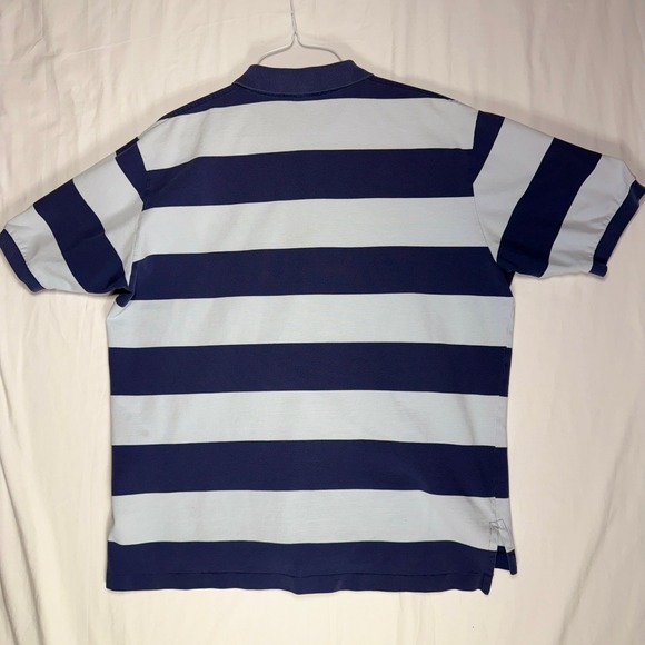 Polo Ralph Lauren Men's Striped Short Sleeve Polo Shirt XX Large Navy Blue - Picture 2 of 9
